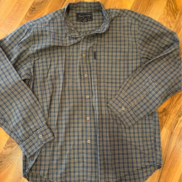 Abercrombie and fitch vintage style button down size medium men’s‎ classic - Picture 1 of 5